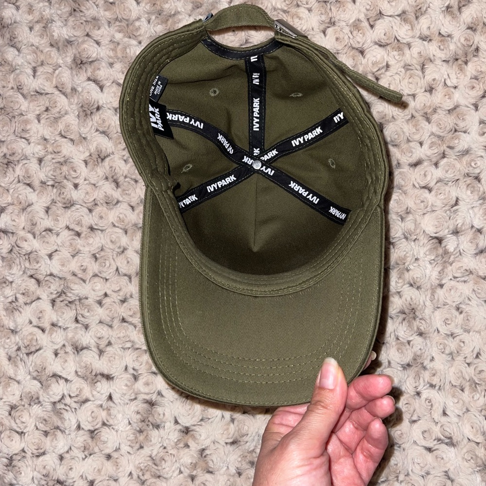 IVY PARK Baseball Army Green Cap - Picture 6 of 7